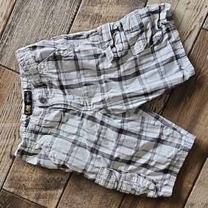 Lee Plaid cargo shorts